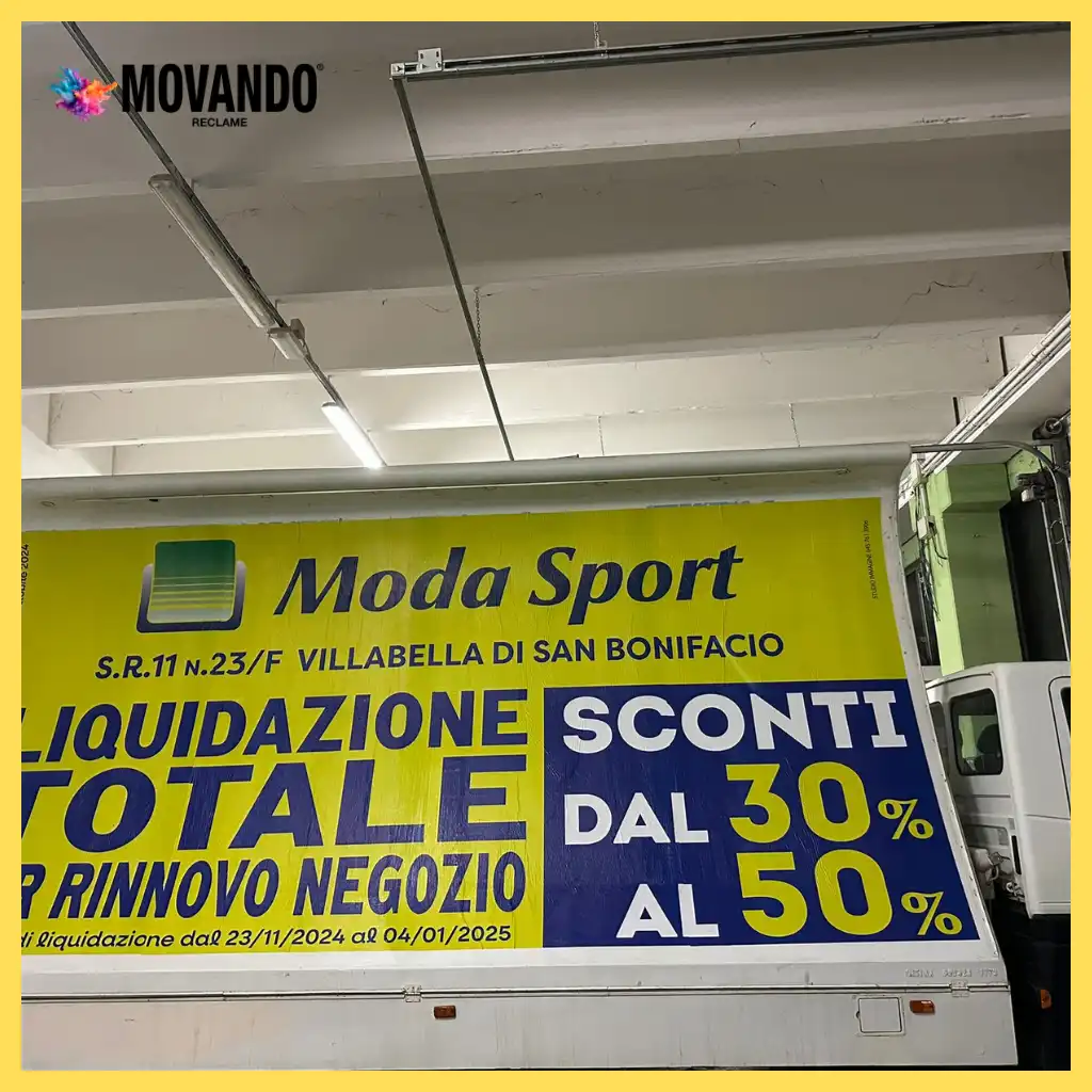 Pubblicità itinerante su camion vela per aziende e attività commerciali