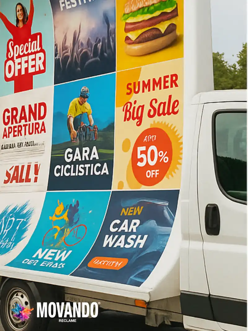 Pubblicità su Camion Vela per Eventi, Sagre e Attività Locali